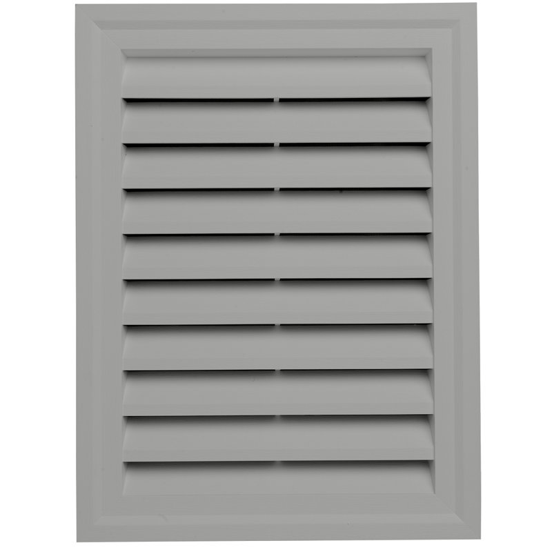 Ply Gem 18" x 24" Plastic Rectangular Louver Gable Vent Wayfair
